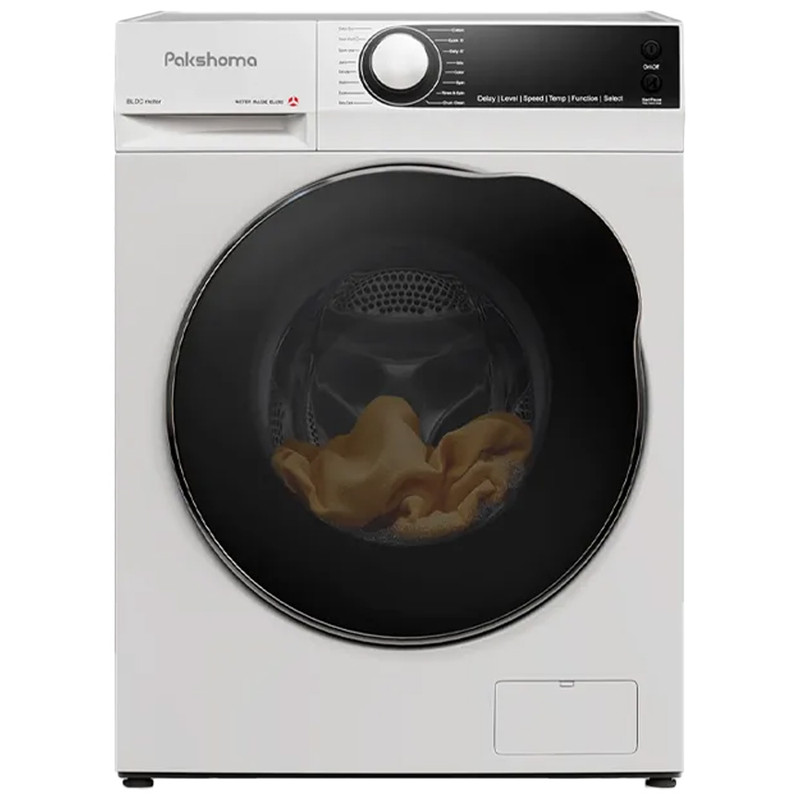 ماشین لباسشویی 8 کیلوگرم اتوماتیک پاکشوما مدل U-8W